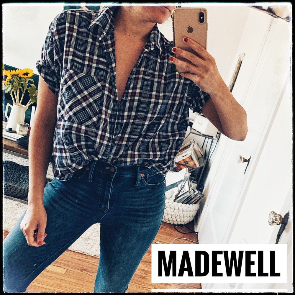 Madewell Lightweight Buttondown  Top - S